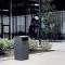 Bica Model 711 Waste bin 100 ltr. Black anthracite