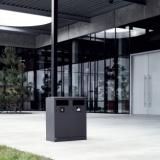 Bica Model 712 Waste sorting 2x100 ltr. Black anthracite