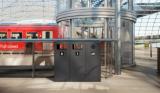 Bica Model 620 Waste bin 90 liters Light anthracite Bottle input