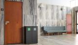 Bica Model 867 Waste sorting 2x65 ltr. Open inputs Anthracite