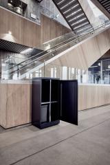 Bica Model 951 Waste sorting 2x45 ltr. With shelves Anthracite