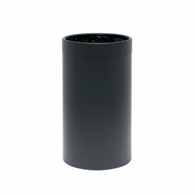 Bica Model 255 Waste bin 60 ltr. Brushed steel