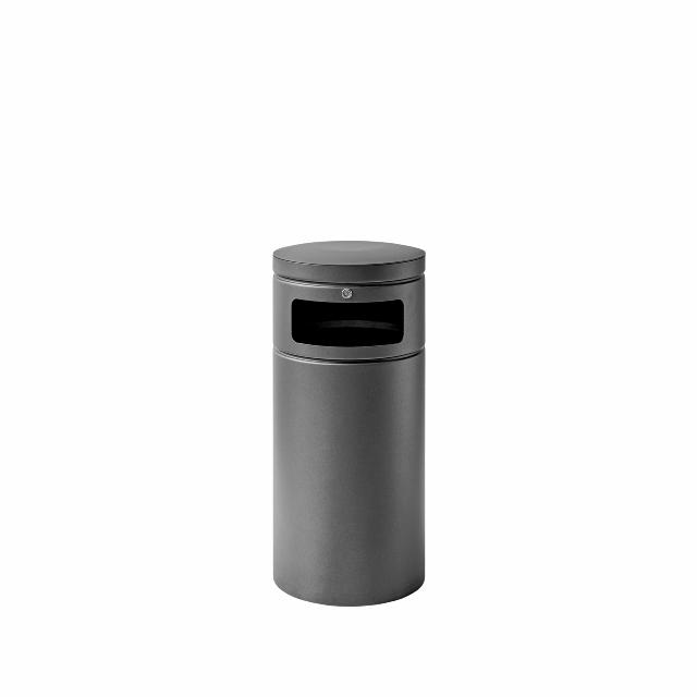 Bica Model 5071 Waste bin 75 ltr. Black anthracite