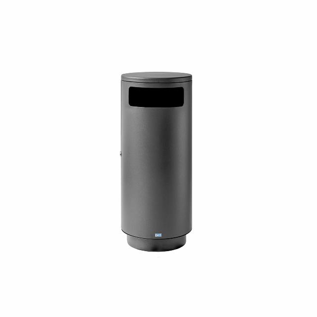 Bica Model 5074 Waste bin 95 ltr. Black anthracite