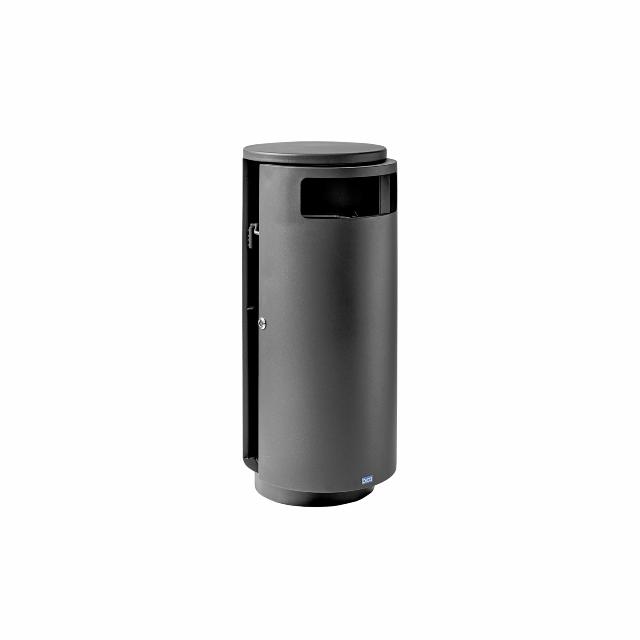 Bica Model 5074 Waste bin 95 ltr. Black anthracite