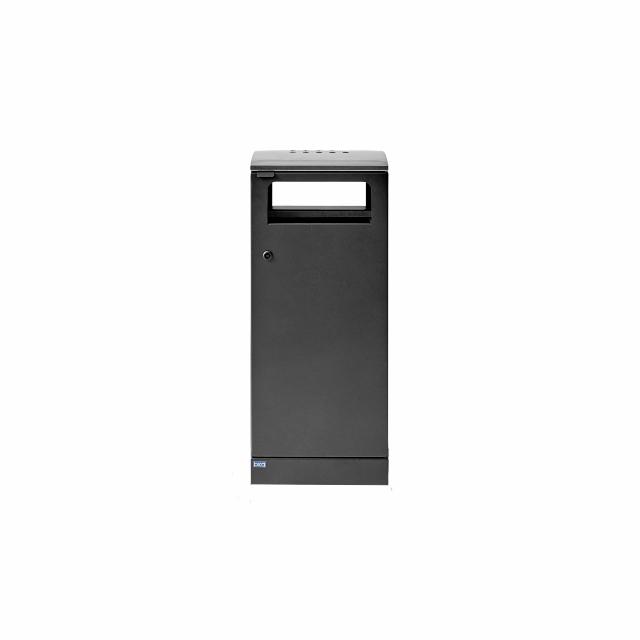 Bica Model 5078 Waste bin 100 ltr. With ashtray Black anthracite