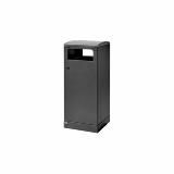 Bica Model 5078 Waste bin 100 ltr. With ashtray Black anthracite