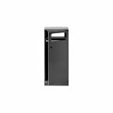 Bica Model 5078 Waste bin 100 ltr. With ashtray Black anthracite