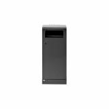 Bica Model 5079 Waste bin 100 ltr. With ashtray Black anthracite