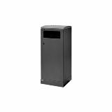 Bica Model 5079 Waste bin 100 ltr. With ashtray Black anthracite