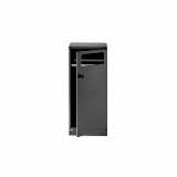 Bica Model 711 Waste bin 100 ltr. Black anthracite