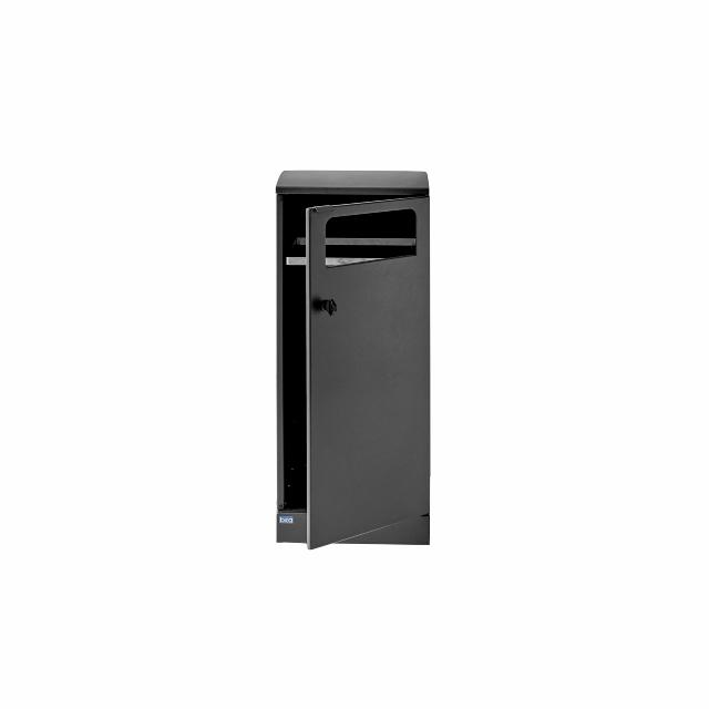 Bica Model 711 Waste bin 100 ltr. Black anthracite