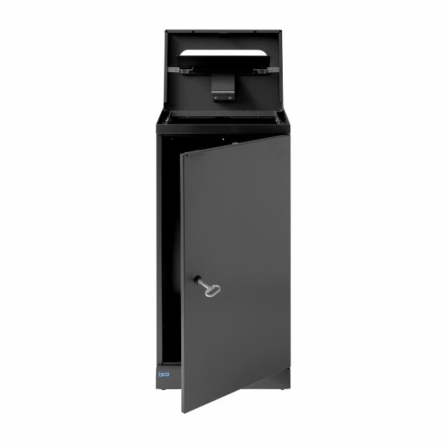 Bica Model 859 Waste bin 95 ltr. Automatic closing Anthracite