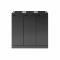 Bica Model 868 Waste sorting 3x65 ltr. Open inputs Anthracite