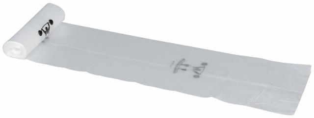 Plastic bags 100 ltr. LLPDE, virgin Transparent