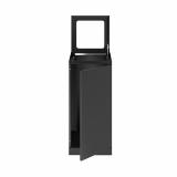 Bica Model 228 Waste bin 100 liters Open input Anthracite