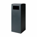 Bica Model 621 Waste bin 90 liters Light anthracite Open input