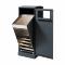 Bica Model 621 Waste bin 90 liters Light anthracite Open input