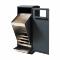 Bica Model 621 Waste bin 90 liters Light anthracite Open input