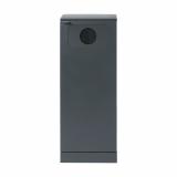 Bica Model 622 Waste bin 90 liters Light anthracite Double bottle input
