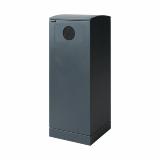 Bica Model 622 Waste bin 90 liters Light anthracite Double bottle input