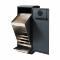 Bica Model 622 Waste bin 90 liters Light anthracite Double bottle input