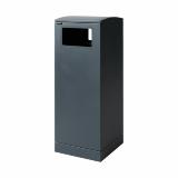 Bica Model 623 Waste bin 90 liters Light anthracite Double open input