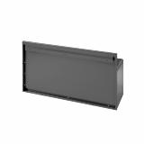 Bica Model 811 Waste sorting 3x20 ltr. Wall mounted Anthracite