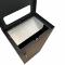 Bica Model 824 Waste bin 95 ltr. Refundable with lock Anthracite