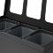 Bica Model 830 Waste sorting 3x10 liter Open inputs Anthracite