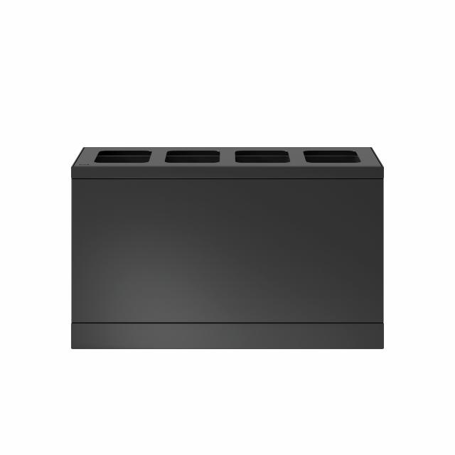 Bica Model 831 Waste sorting 4x10 liter Open inputs Anthracite