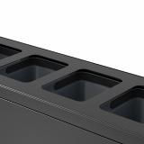 Bica Model 831 Waste sorting 4x10 liter Open inputs Anthracite