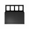 Bica Model 831 Waste sorting 4x10 liter Open inputs Anthracite