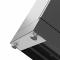 Bica Model 854 Waste bin 95 ltr. Lid Anthracite