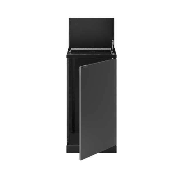 Bica Model 854 Waste bin 95 ltr. Lid Anthracite