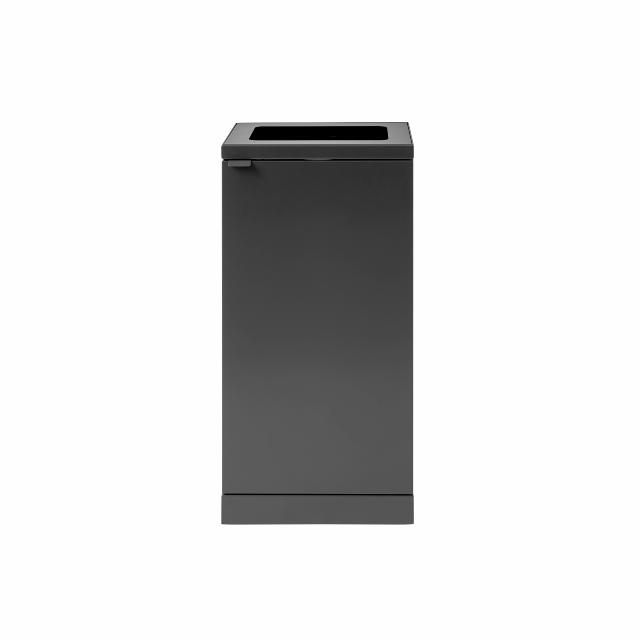 Bica Model 857 Waste bin 95 ltr. Open input Anthracite