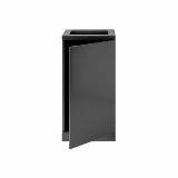 Bica Model 857 Waste bin 95 ltr. Open input Anthracite