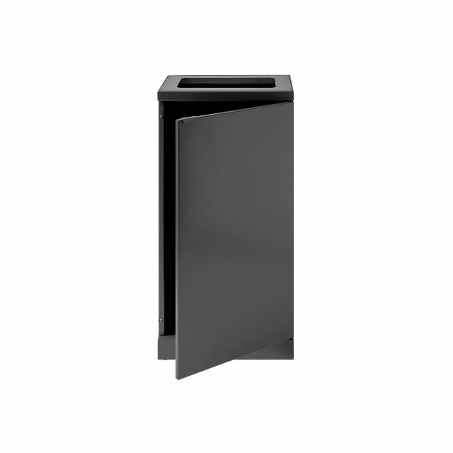 Bica Model 857 Waste bin 95 ltr. Open input Anthracite
