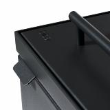 Bica Model 860 Waste bin 65 ltr. Lid Anthracite