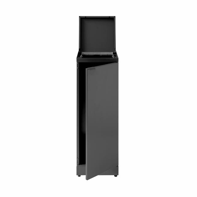 Bica Model 860 Waste bin 65 ltr. Lid Anthracite