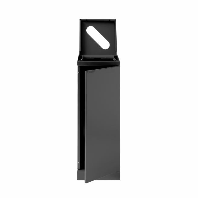 Bica Model 861 Waste bin 65 ltr. Paper input Anthracite