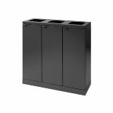 Bica Model 868 Waste sorting 3x65 ltr. Open inputs Anthracite