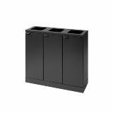 Bica Model 870 Waste sorting 3x45 ltr. Open inputs Anthracite