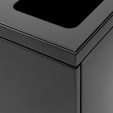 Bica Model 872 Waste bin 45 ltr. Open input Anthracite