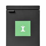 Bica Model 872 Waste bin 45 ltr. Open input Anthracite