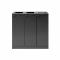 Bica Model 873 Waste sorting 3x65 ltr. Lid/open inputs Anthracite