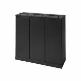 Bica Model 876 Waste sorting 3x65 ltr. Lids Anthracite