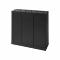 Bica Model 876 Waste sorting 3x65 ltr. Lids Anthracite