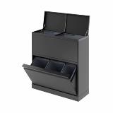 Bica Model 881 Waste sorting 80 ltr. Lids/Up to 11 fractions Anthracite