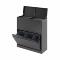 Bica Model 881 Waste sorting 80 ltr. Lids/Up to 11 fractions Anthracite